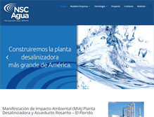 Tablet Screenshot of nscagua.com